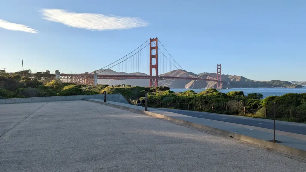 pont du golden gate au-dessus de la baie