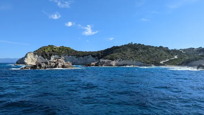 croisiere falaises ile paxos grottes bleues